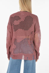 Flax Openwork M-MISSOURI Sweater